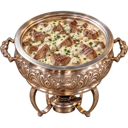 Filé mignon ao molho gorgonzola